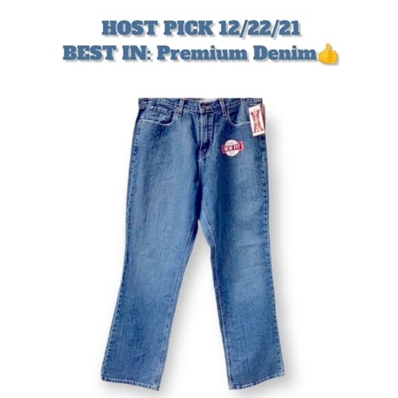 PRICE FIRM!$35 Levi Strauss Plus Size Denim Jeans. SIZE 18 - Picture 1 of 10